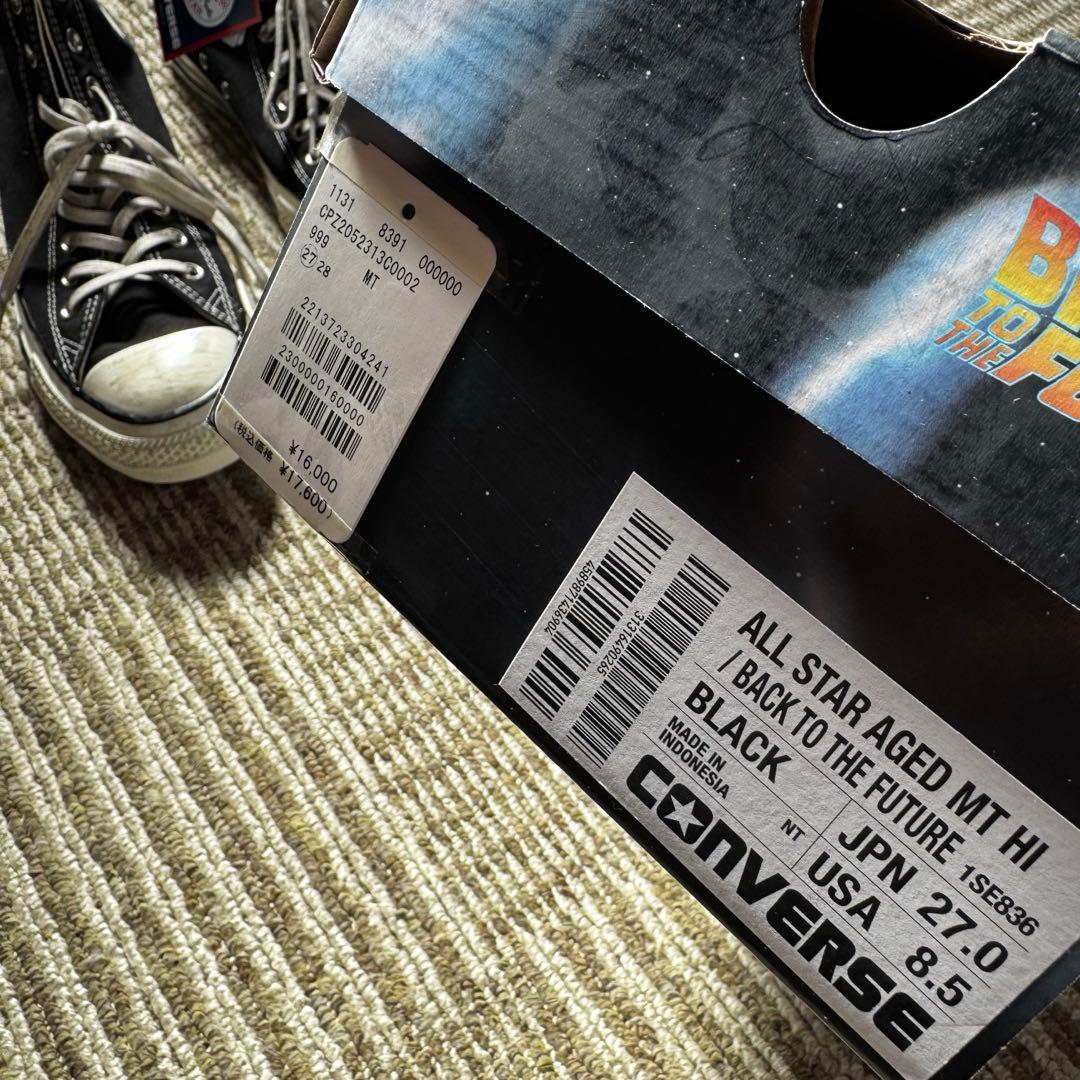 Back To The Future Converse All Star 27㎝