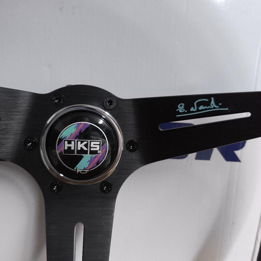 HKSタイプ　ステアリングホイール 350mmディープコーン85mm