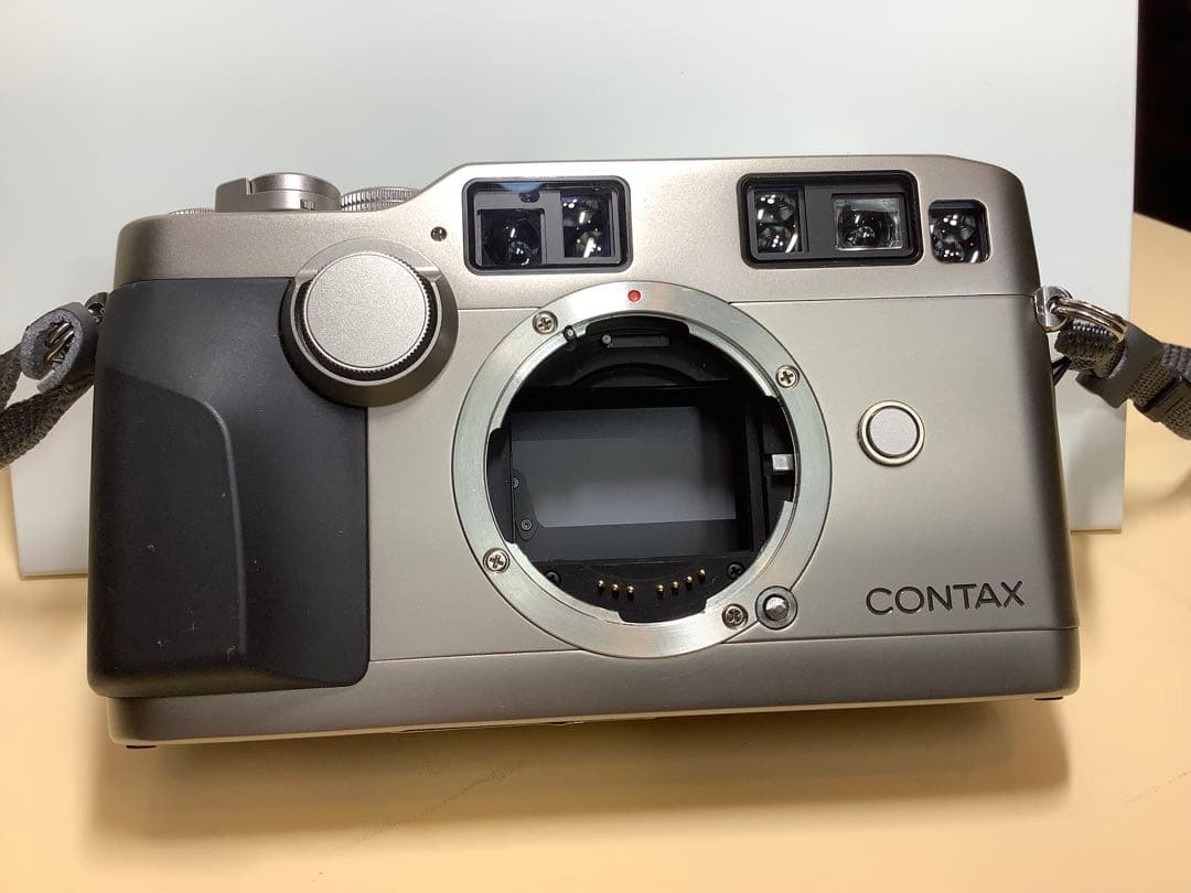 CONTAX G2-D 〈データバックGD-2装備〉未使用に近い。レンズ3本