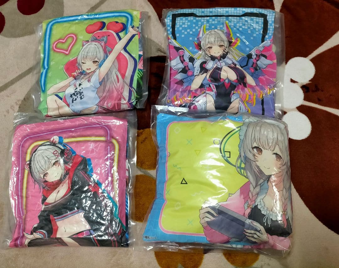 GIGO限定 周防パトラ ロングクッション 全4種セット