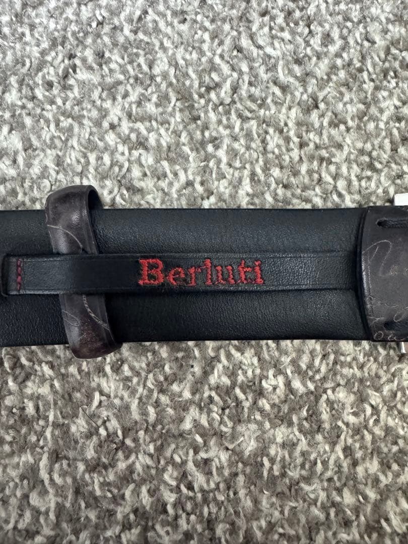 ベルルッティ　Berluti　カリグラフィ　ベルト
