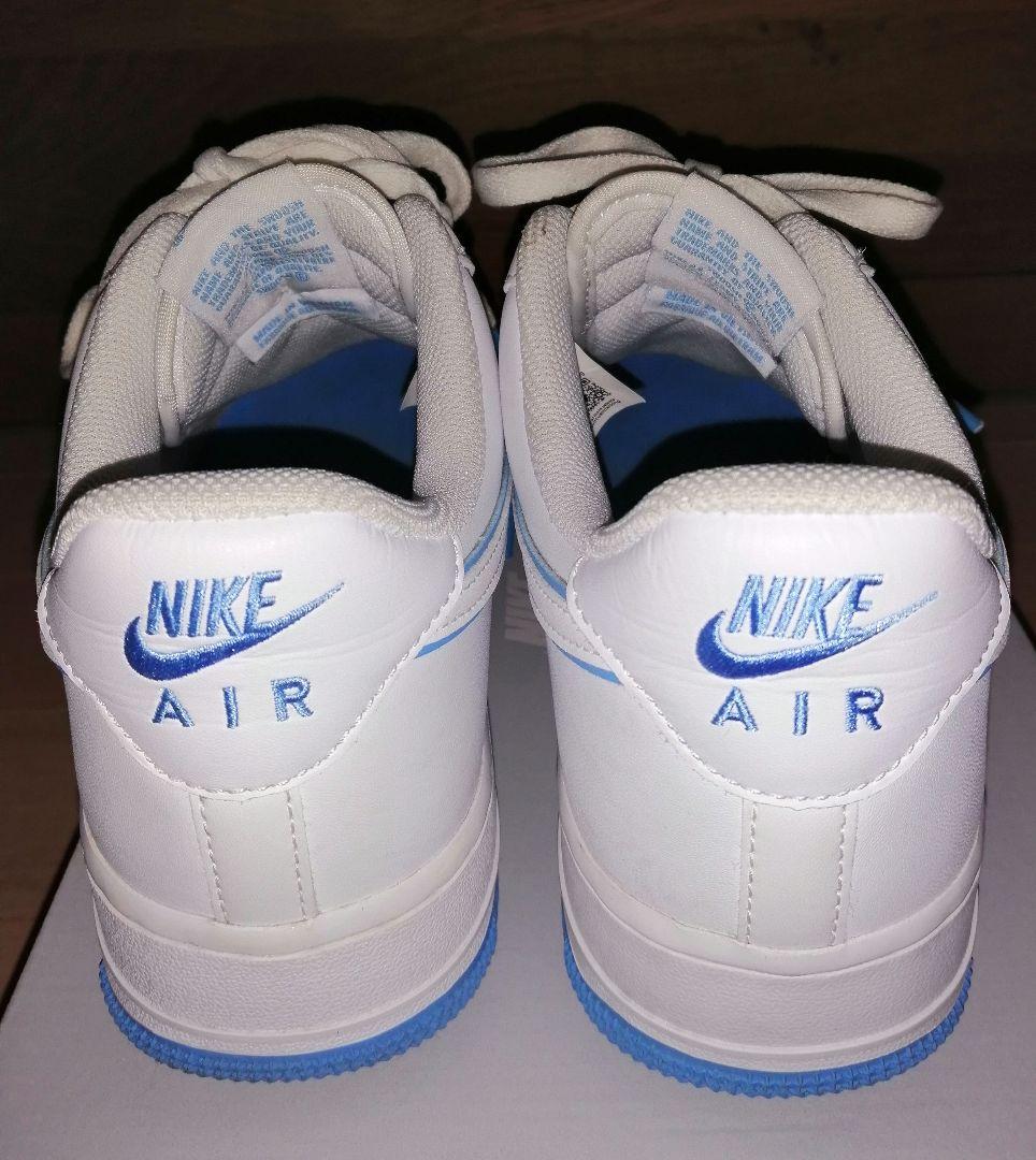 Nike Air Force 1 ホワイト/ブルー　27.5cm