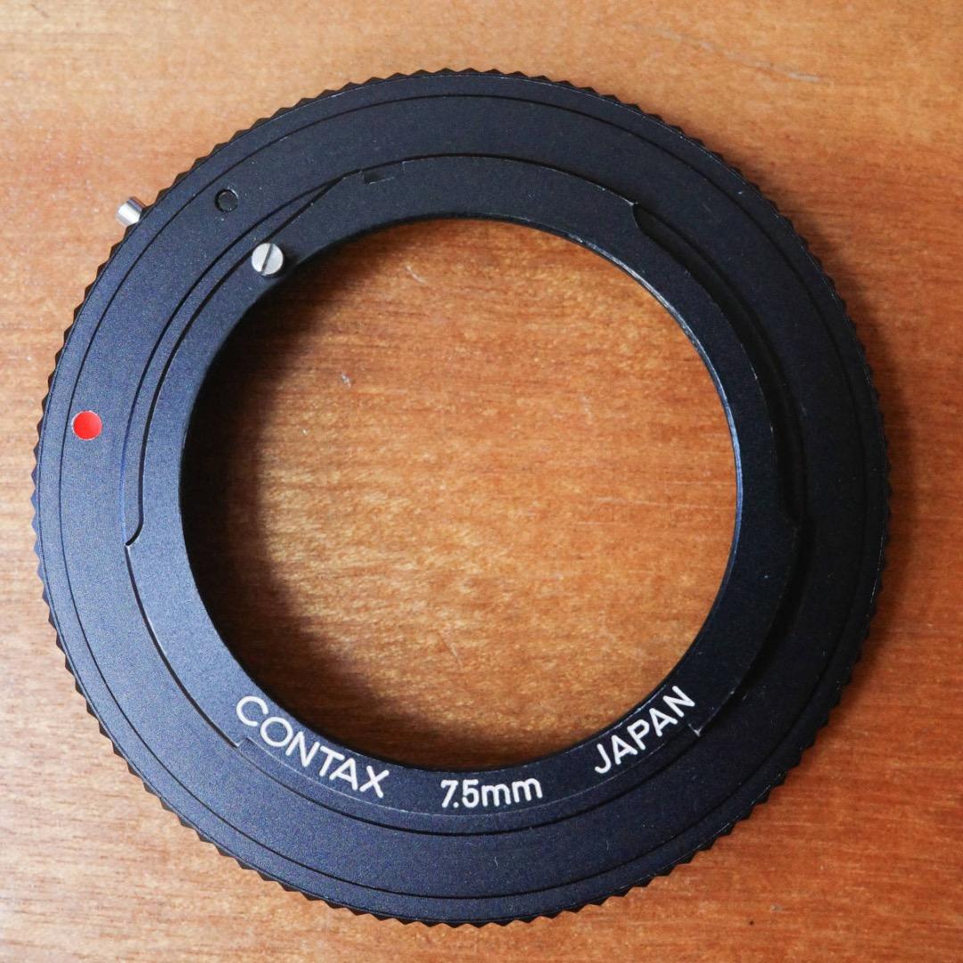 【希少品】CONTAX 7.5mm接写リング