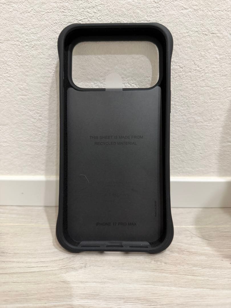 Casetify iPhone 17 Pro Max シリコンケース ブラック