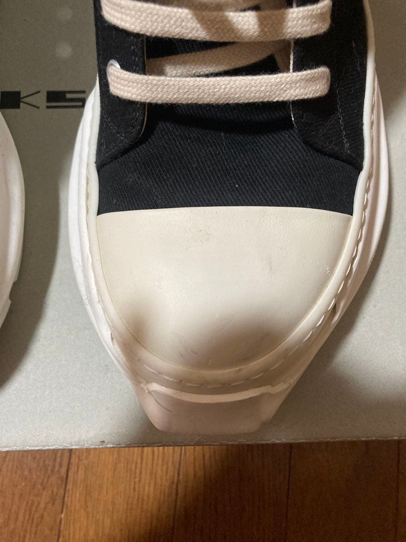 Rick owens DRKSHDW アブストラクト　ブラック　43