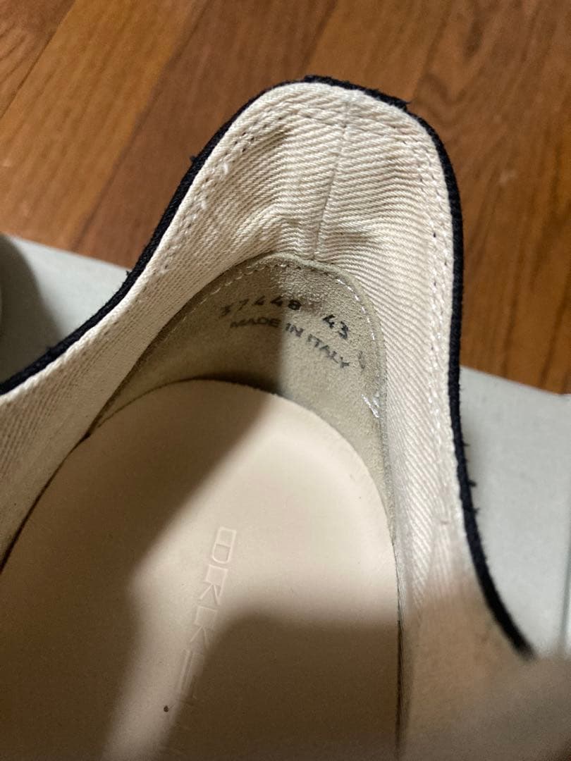 Rick owens DRKSHDW アブストラクト　ブラック　43