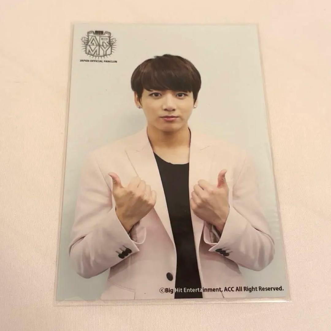 BTS ジョングク フォト 公式写真 FC継続