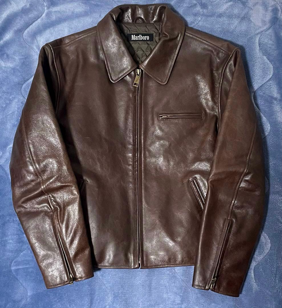marlboro レザージャケット マルボロ ホースハイド