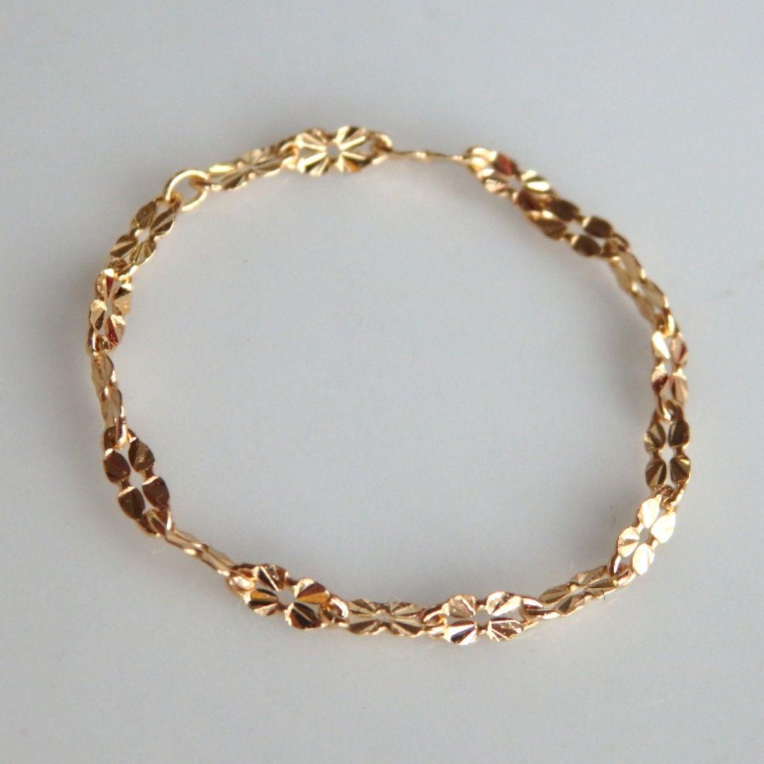 しばらくお休みします♡ご縁に感謝♡　k18リング　チェーンリング