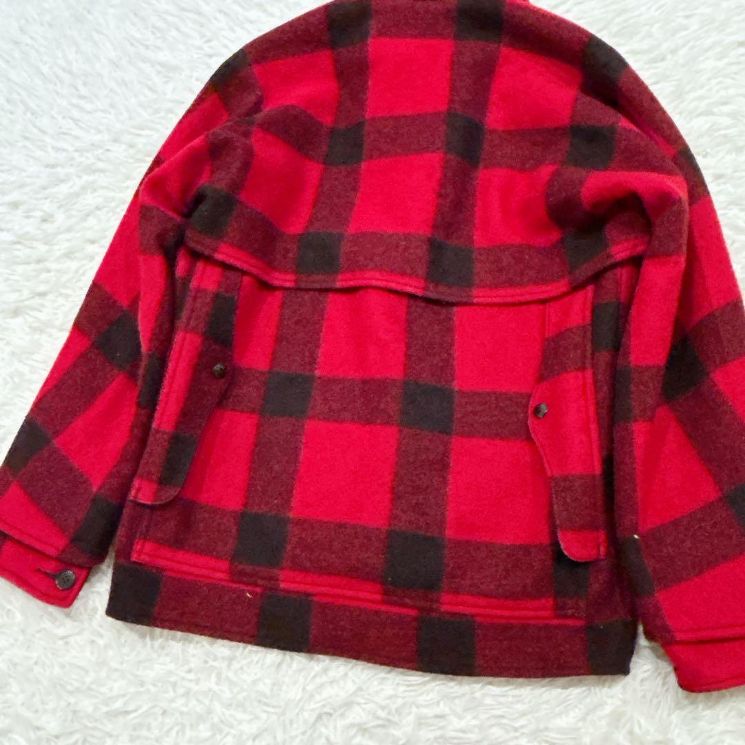 美品　USA製　フィルソン　ダブルマッキーノ　クルーザージャケット　チェック