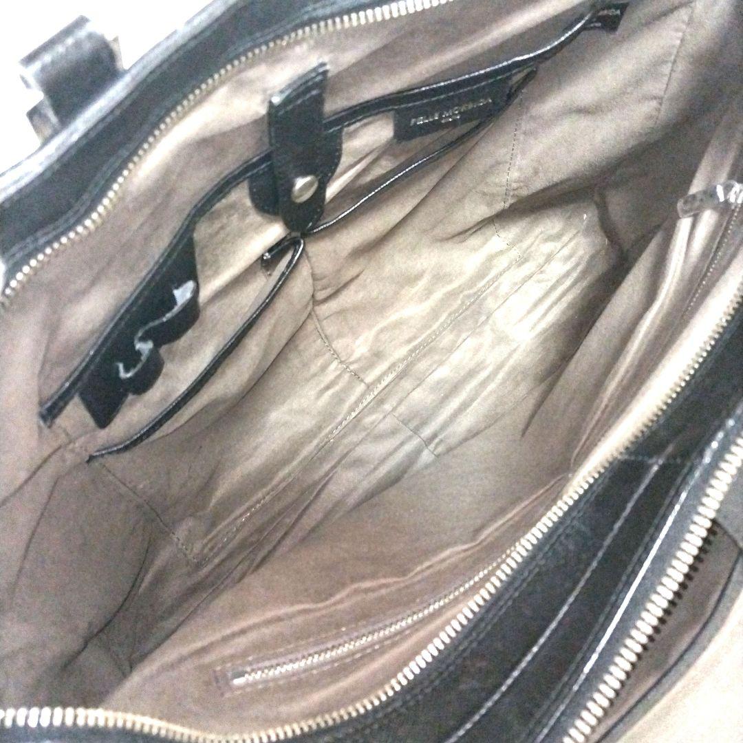 【美品】ペッレモルビダ キャピターノ 2室 サフィアーノレザー ビジネスバッグ