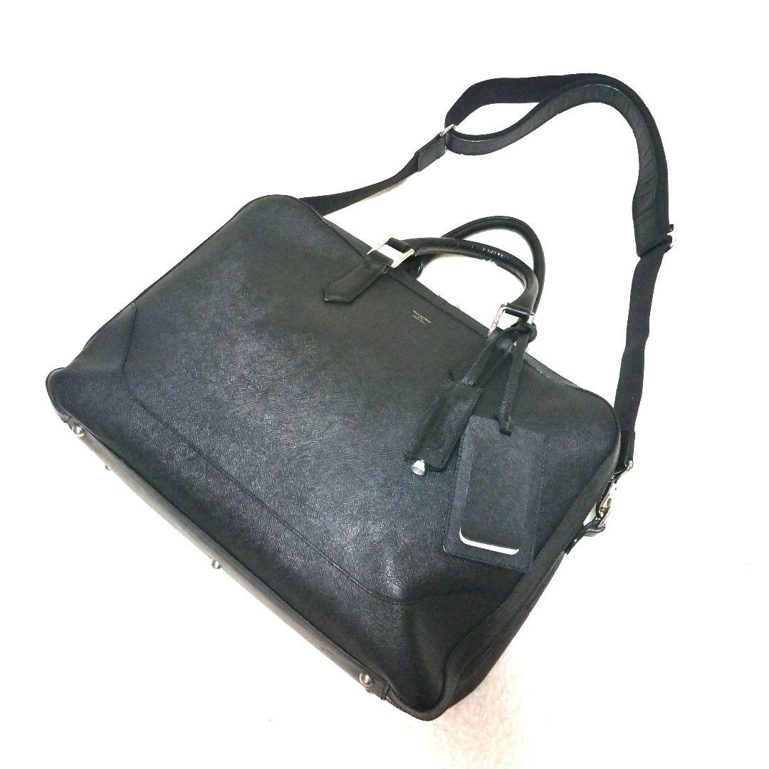 【美品】ペッレモルビダ キャピターノ 2室 サフィアーノレザー ビジネスバッグ
