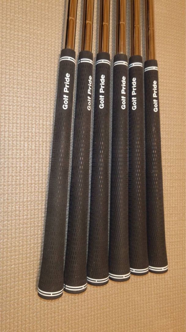 ゴルフシャフト 6本セット ダイナミックゴールドS200