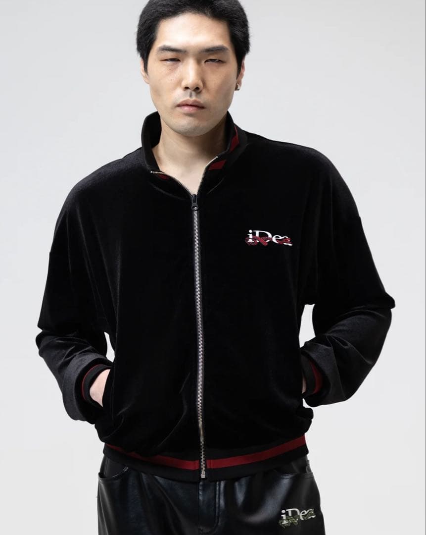トップス OUROBOROS VELOUR TRACK JACKET IDEASWAM