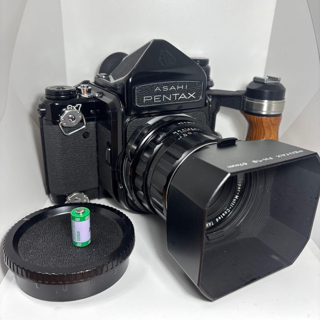 PENTAX 67 TTL 105mm f2.4 フィルム付き