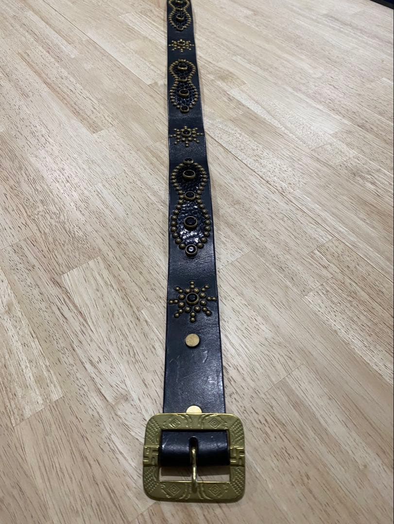 011 boss フォロー割 W34 スタッズ ベルト