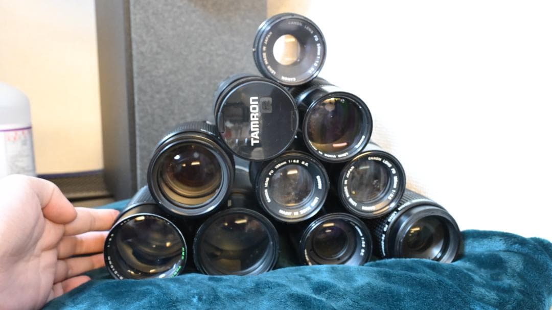 ジャンク品 まとめ売り Canon FD マウント レンズ バラ売り不可