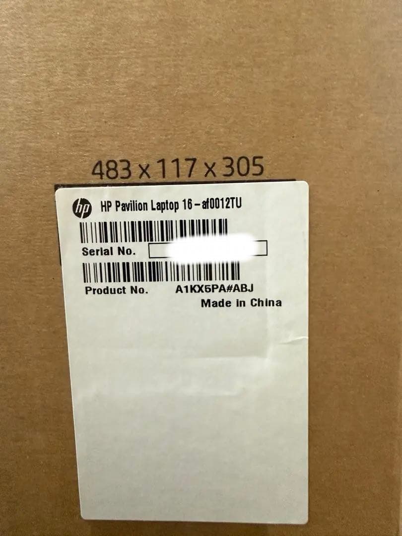 HP Pavilion Laptop 16 af パフォーマンスモデル