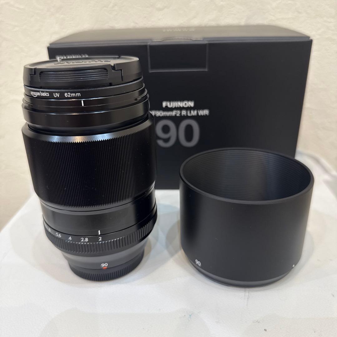 【美品】FUJIFILM XF90mmF2 R LM WR Xマウント レンズ
