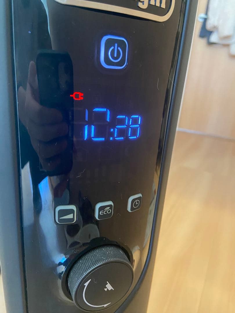 DeLonghi MDHU15-BK 電気ヒーター 1500W