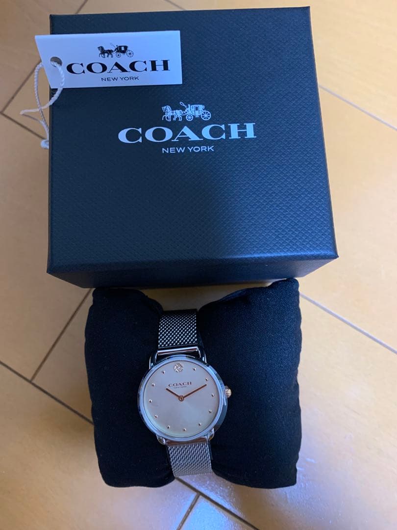 ★夢★ 【COACH】エリオット 28mm サンレイ メッシュベルト
