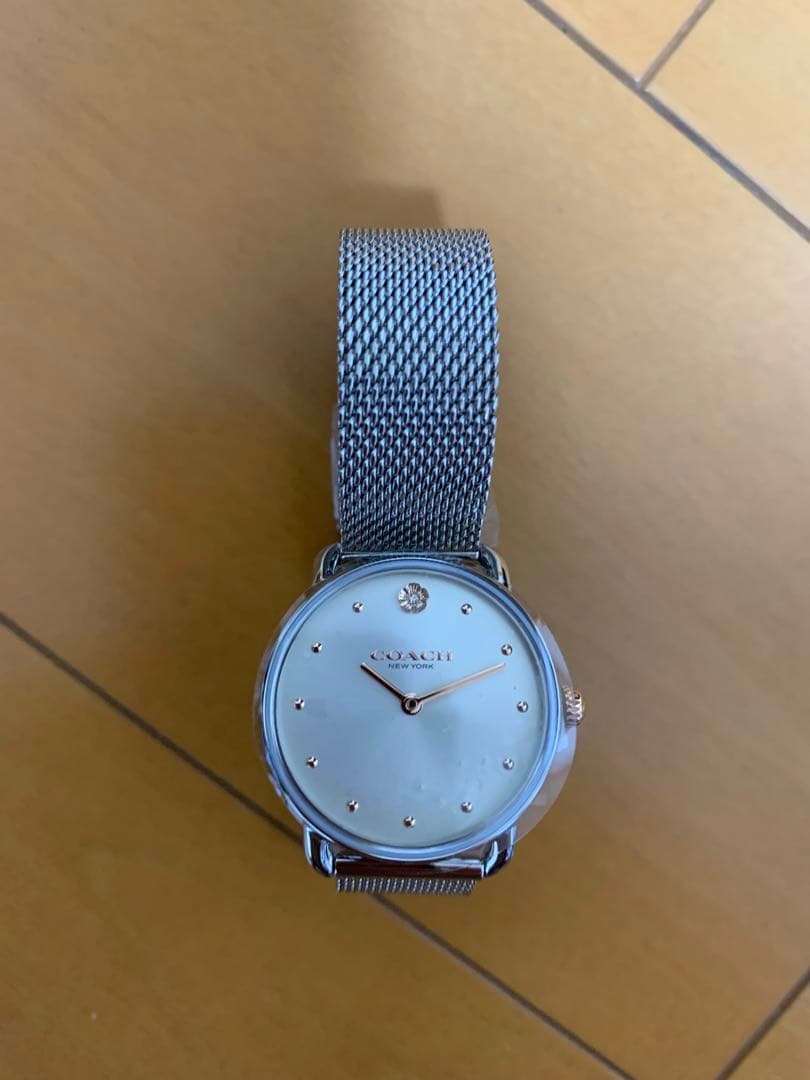 ★夢★ 【COACH】エリオット 28mm サンレイ メッシュベルト