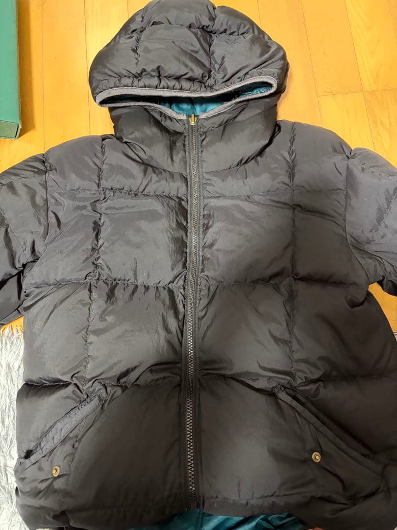 EDDIE BAUER(エディーバウアー)/プレミアムグースダウン/M/ブルー