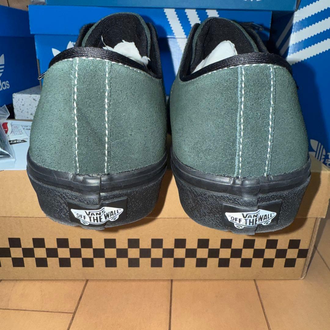 送料込 VANS METROPOLIS ダークグリーン/ブラック