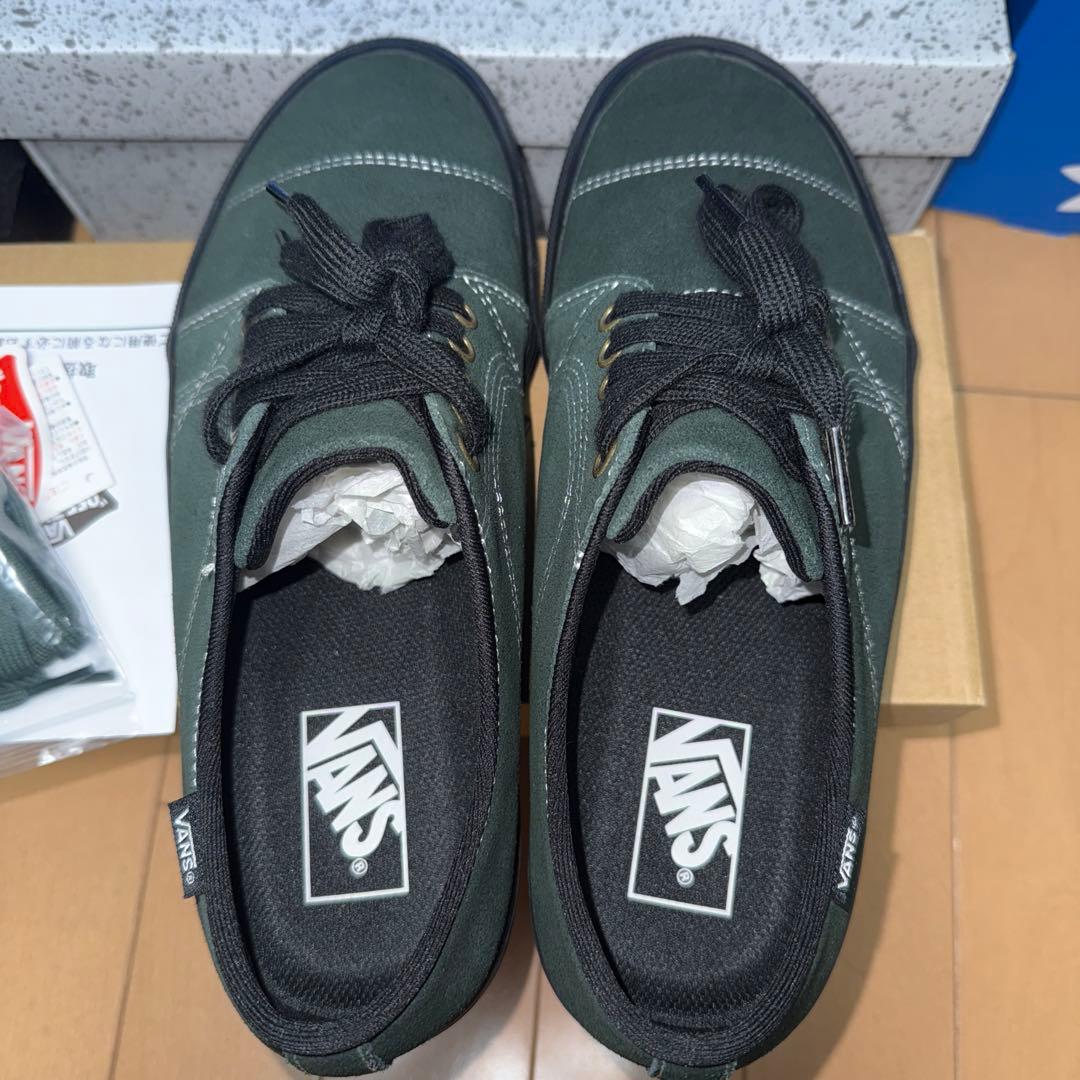 送料込 VANS METROPOLIS ダークグリーン/ブラック