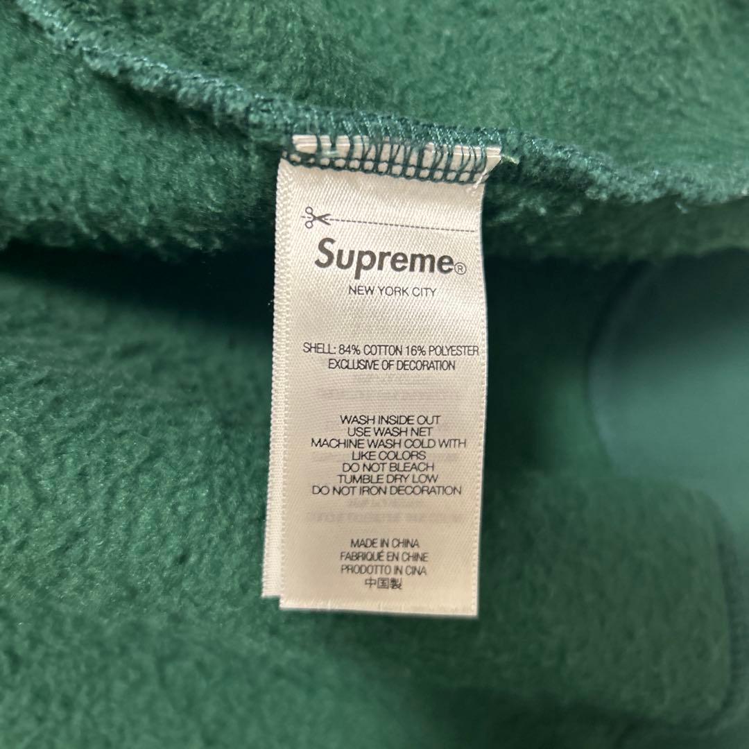 【即購入可！】Supreme ダークグリーン フード付きパーカー