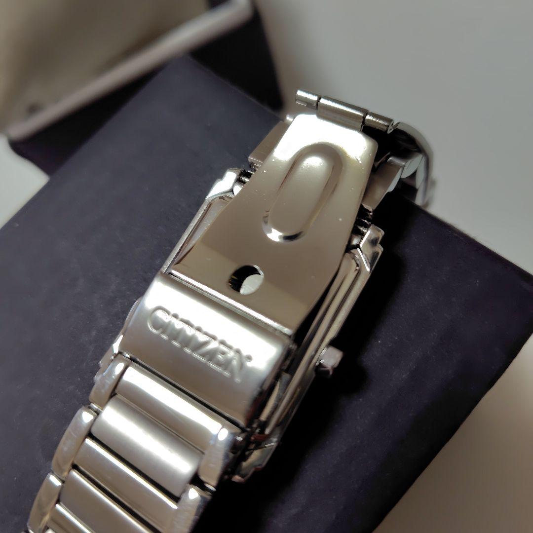 【ソーラー発電】CITIZEN FRA59-2431 四角スクエア型がおしゃれ！