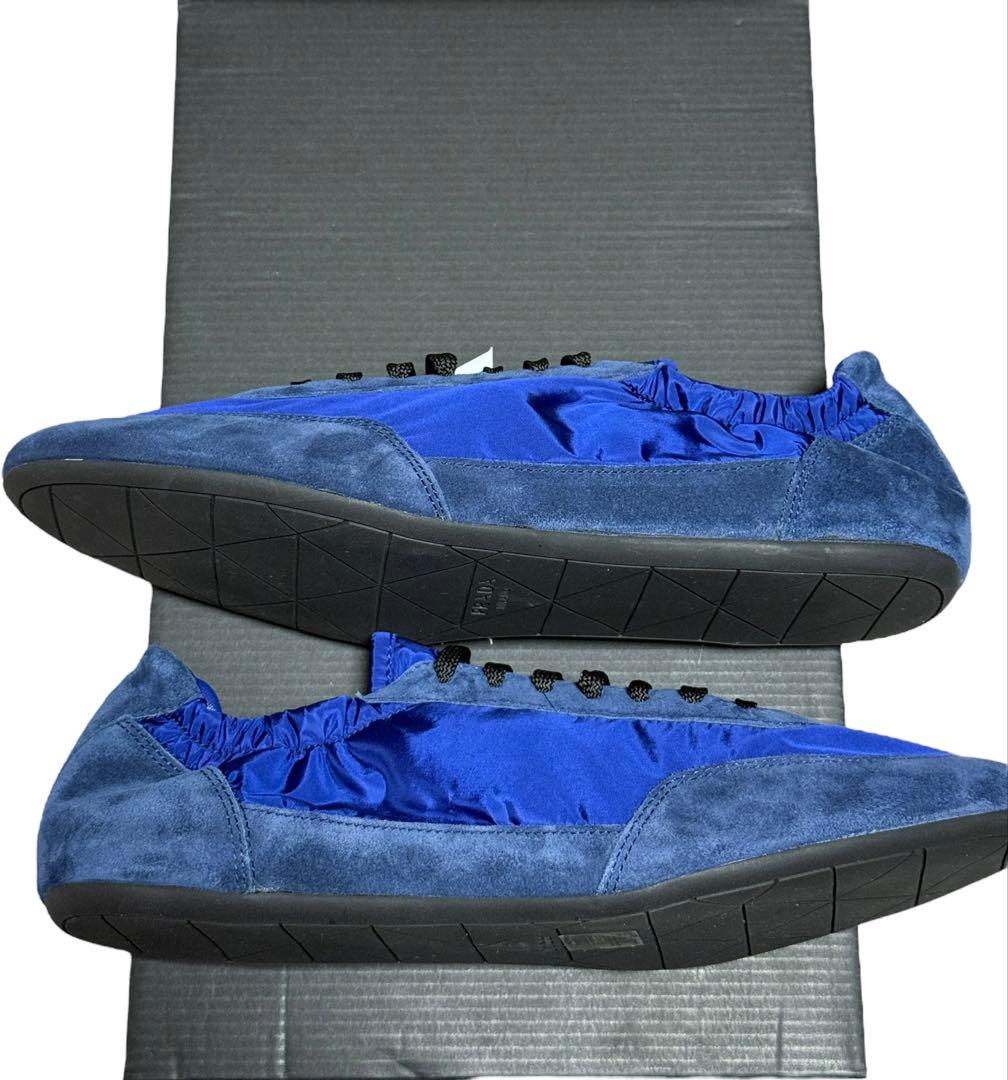 PRADA 25SSコラプス Re-Nylon エラスティックス スニーカー
