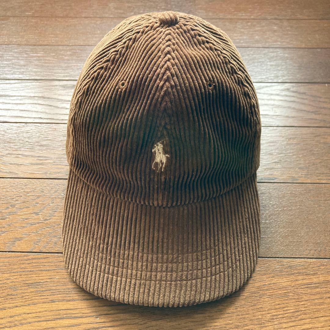 90-00s polo ralph lauren コーデュロイ キャップ