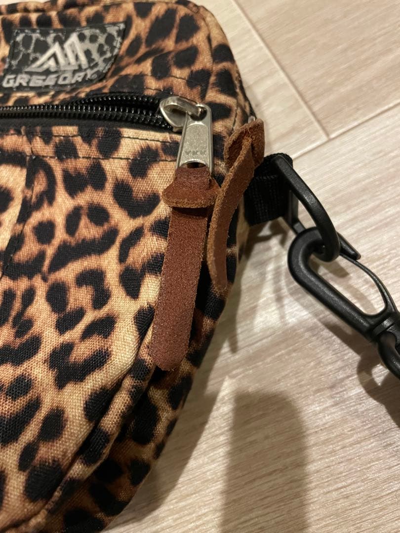 GREGORY ヒョウ柄リュック・ショルダーバッグセット