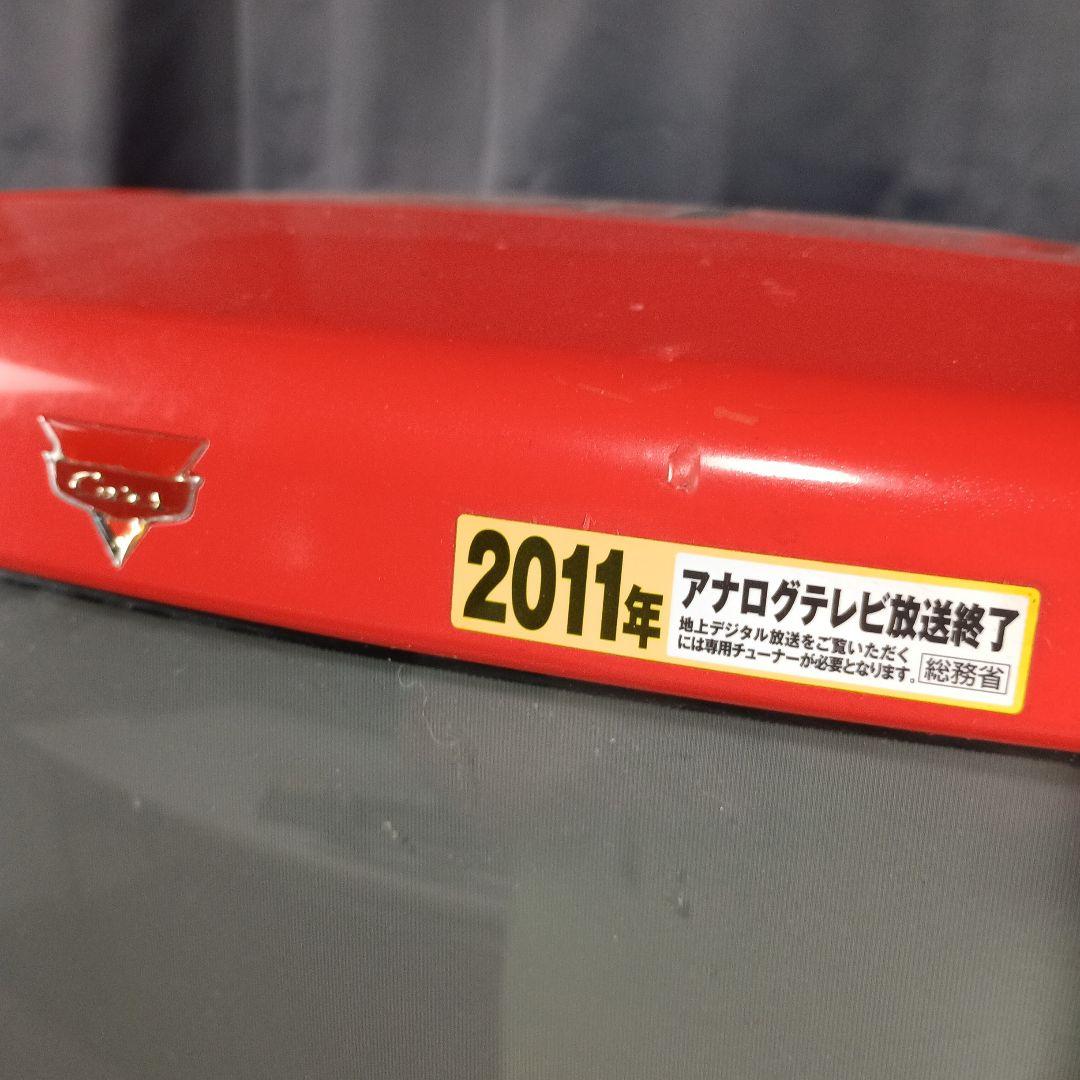 カーズ ブラウン管テレビ 2011年製 ジャンク 14インチ