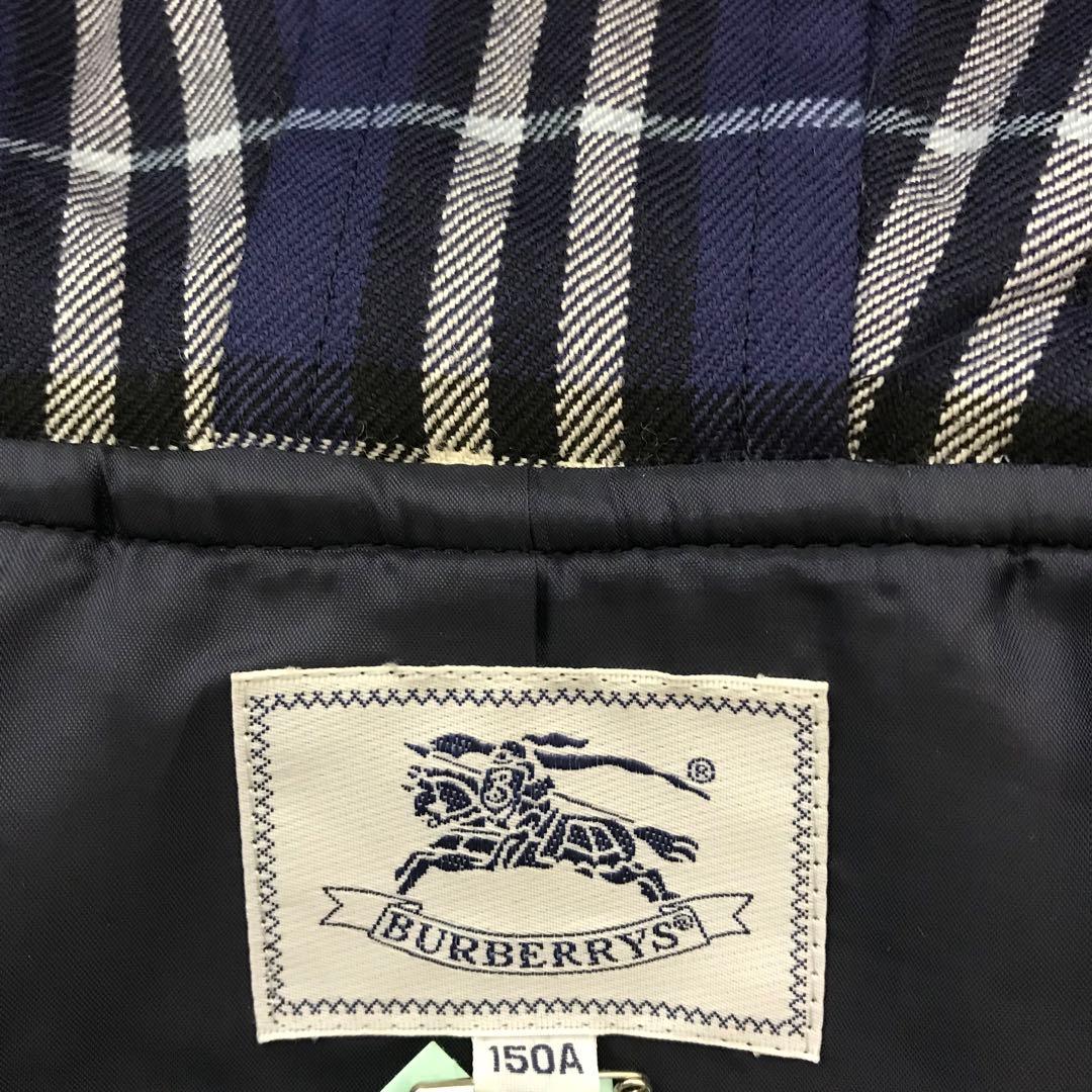 【最終値下げ♪良好】Burberrys ダッフルコート(ネイビー)150A