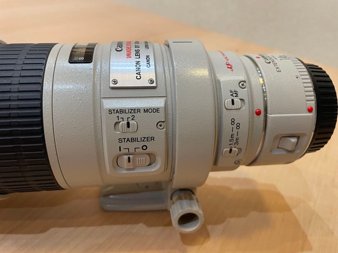 Canon キヤノン EF300mm F4L IS USM エクステンダーセット