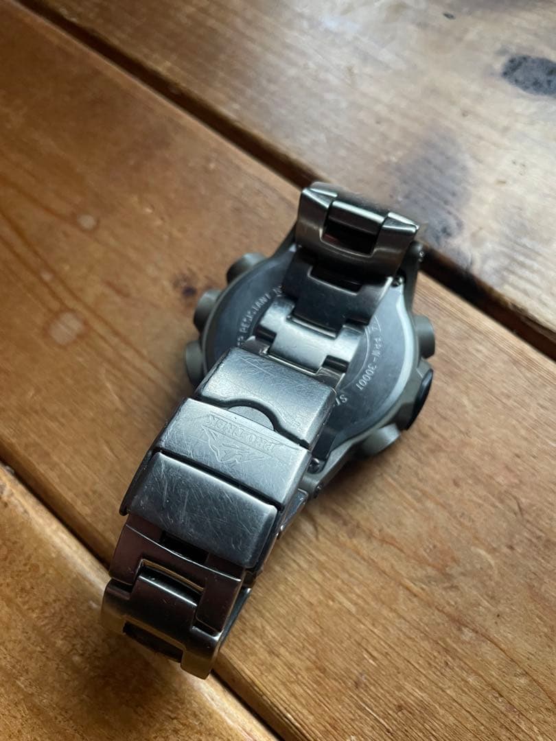 動作良好 CASIO PRO TREK PRW-3000T プロトレック