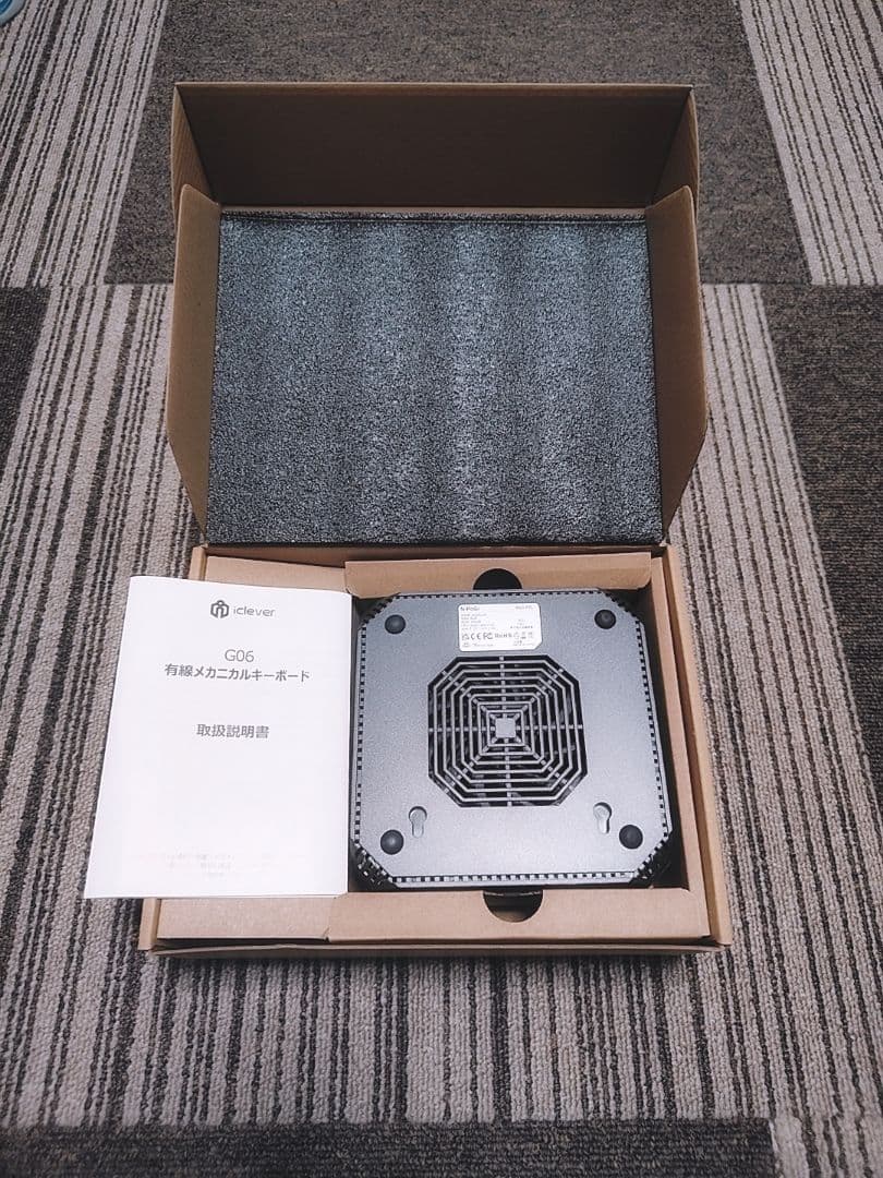 nipogi N100 ミニPC メモリ16GB SSD未装