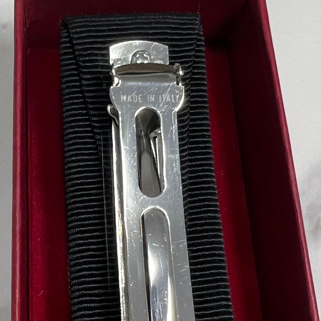 【極美品】サルヴァトーレフェラガモ ヴァラ バレッタ 黒 ブラック シルバー