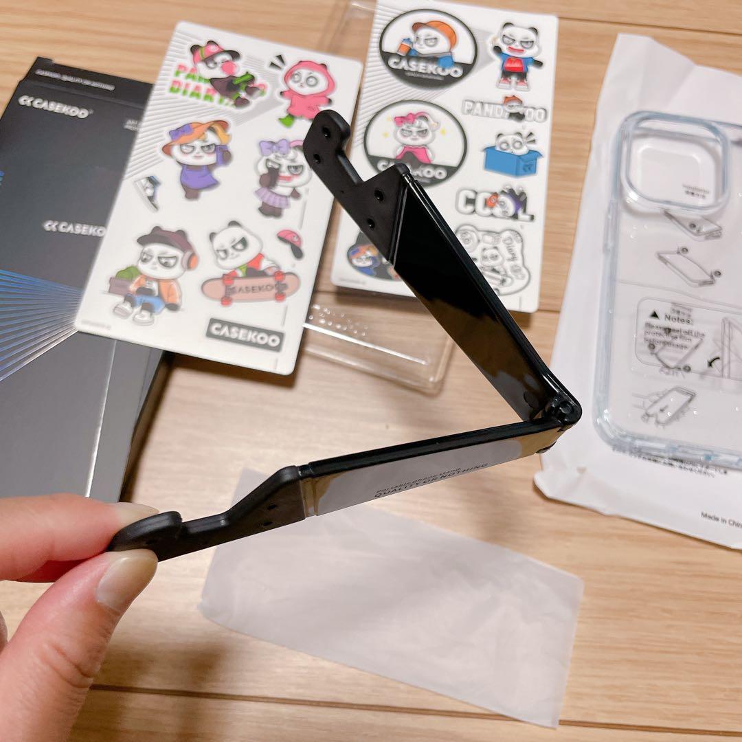 iPhone 15 Pro 用 ケース クリア 耐衝撃 米軍MIL規格