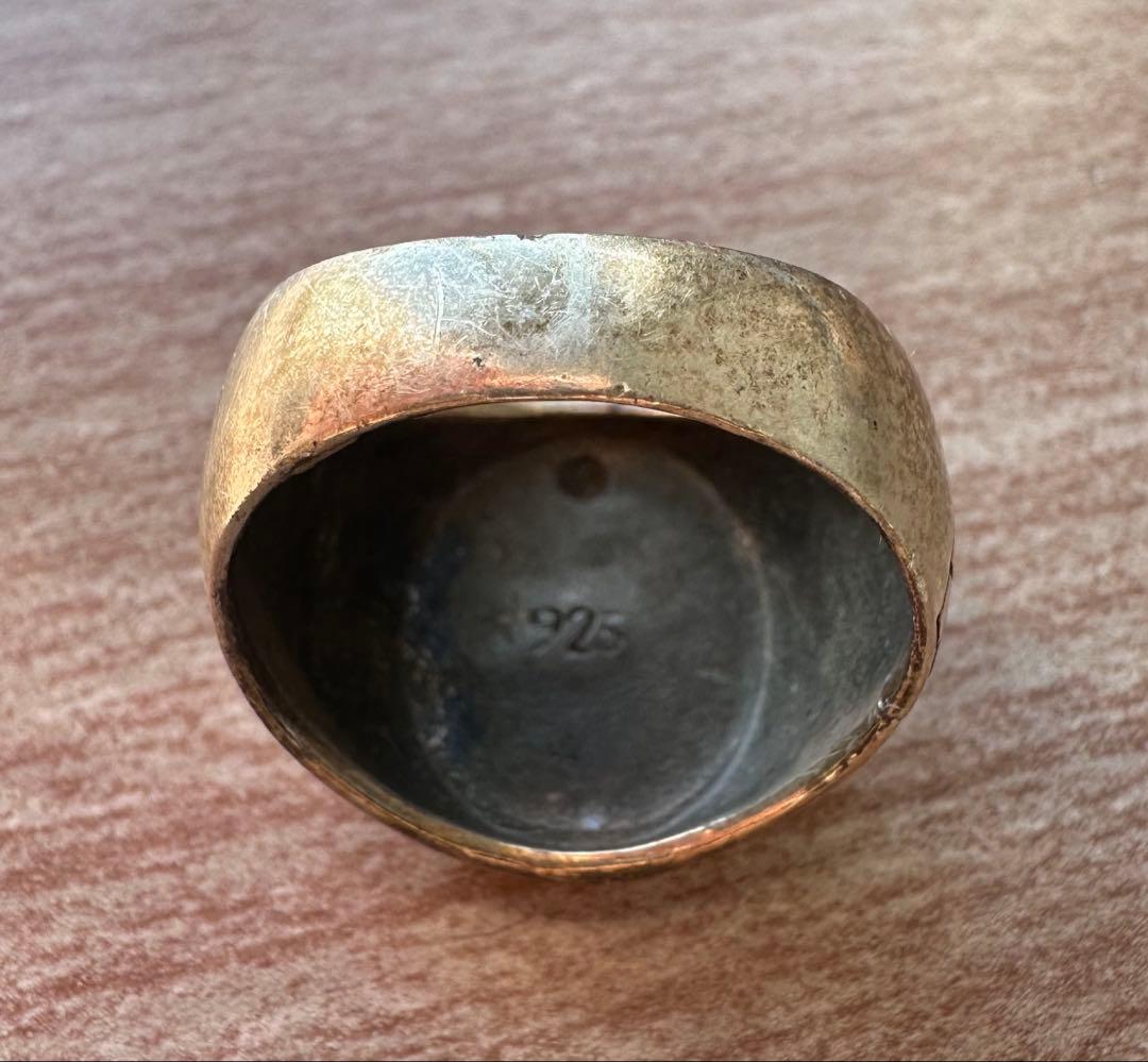 断*離様 22号〜23号フリーメイソンシルバーリングヴィンテージs925 80年