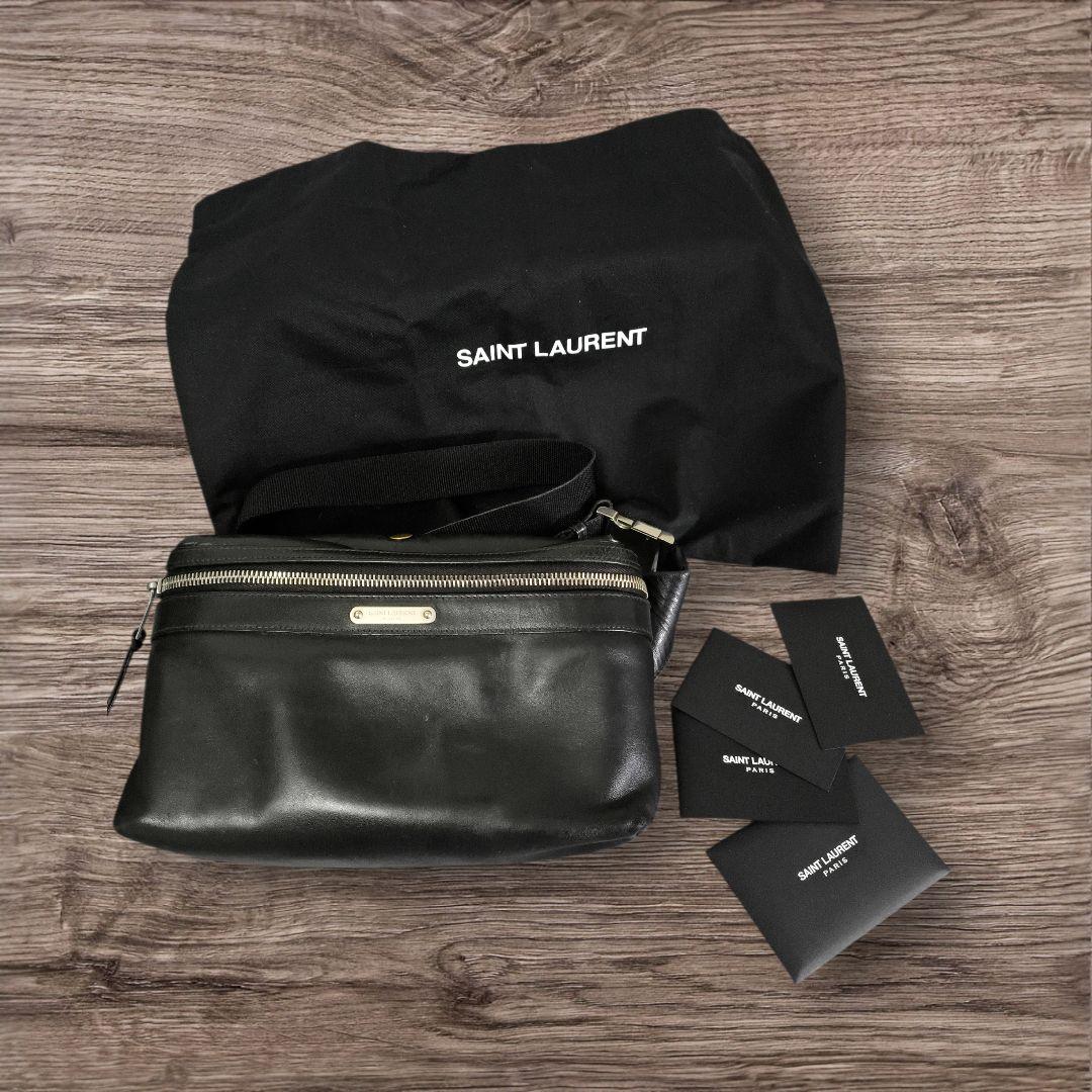 SAINT LAURENT サンローラン 本革製 ショルダーバッグ