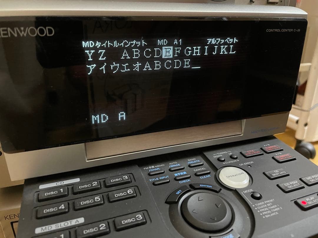 ラジオ・コンポ KENWOOD NEW ALLORA XT-7MD