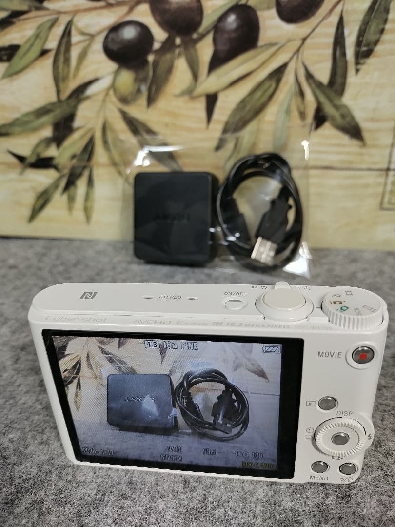 SONY サイバーショット dsc-wx350 （白）