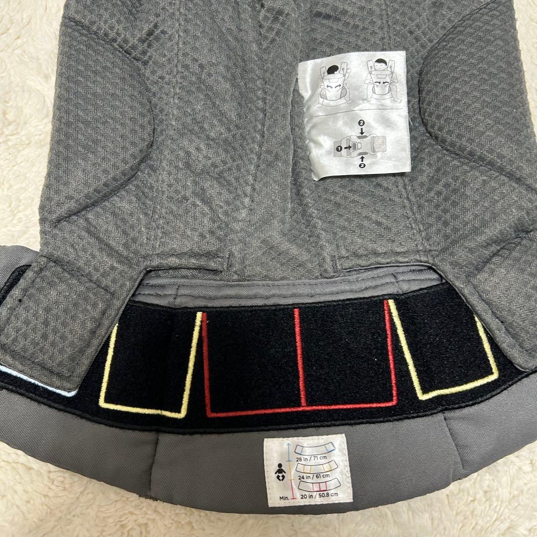 美品】国内正規品 エルゴベビー オムニブリーズ エアメッシュ グラファイトグレー