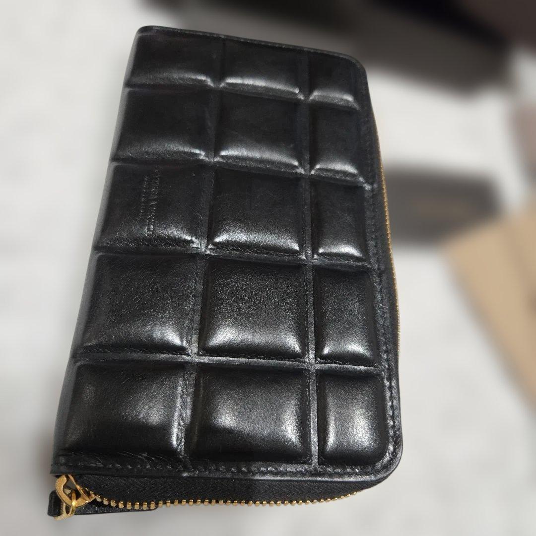 Bottega Veneta ブラックレザー 長財布　美品