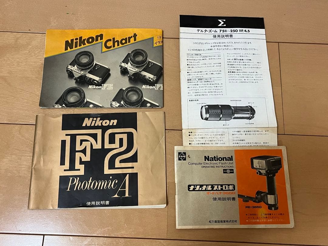 Nikon F2 PhotomicA、POLAROID COLOR PACK82