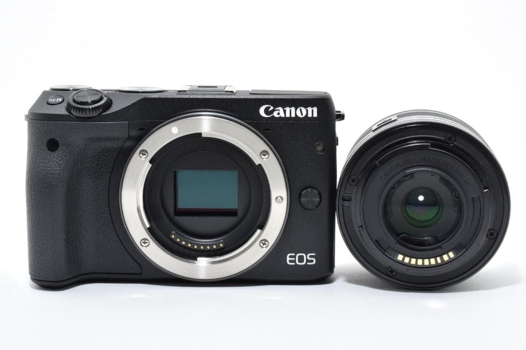 美品 Canon EOS M3 レンズキット★WiFi搭載&高画質タッチパネル★