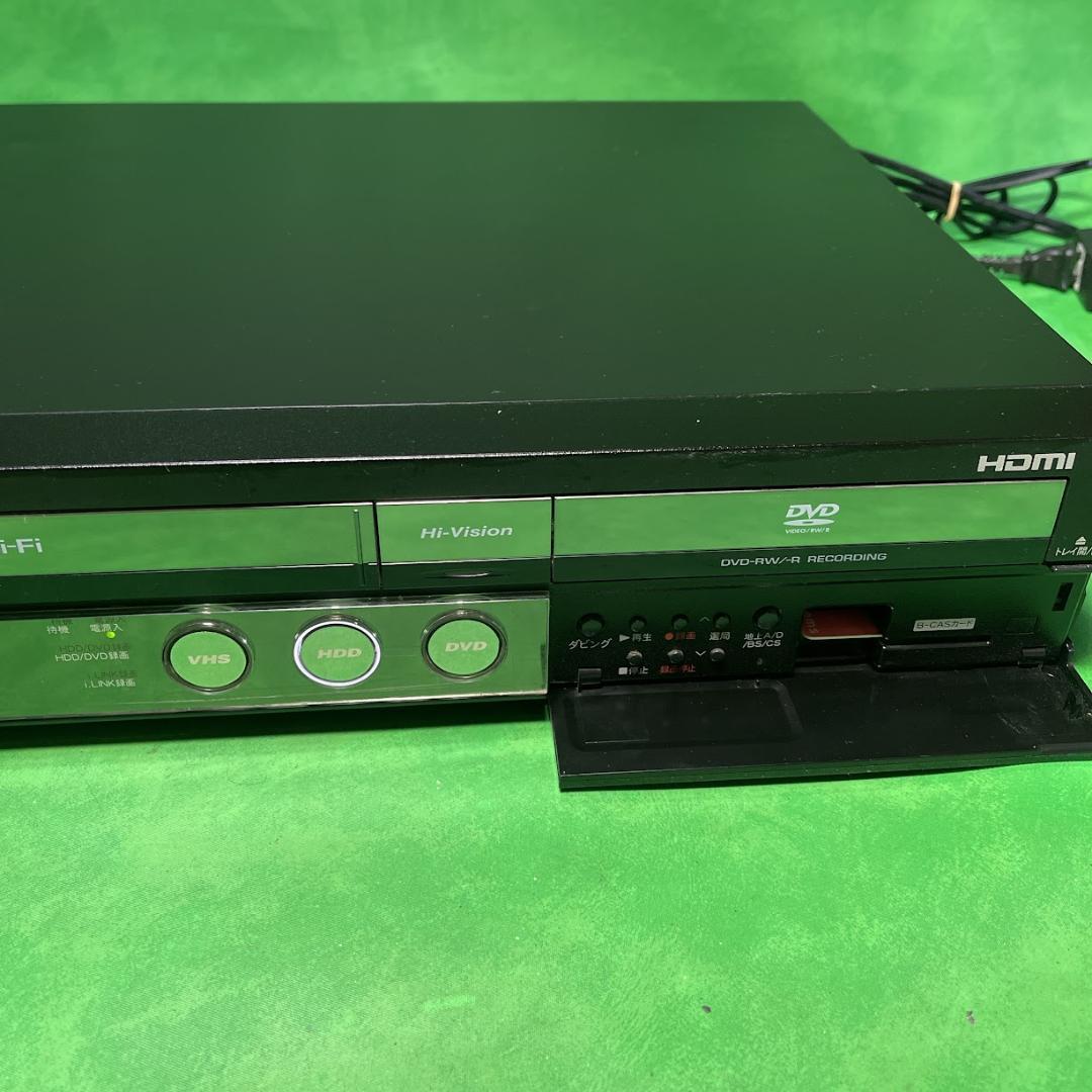 シャープ DV-ACV52　地デジ対応 HDDビデオ一体型DVDレコーダー